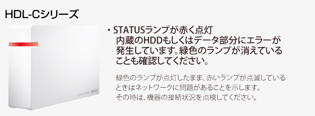 I・O DATA アイ・オー HDL−Cシリーズ